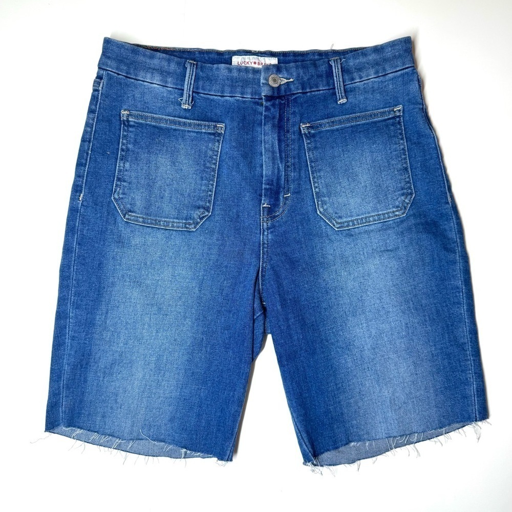 Lucky Brand Women’s Stevie High Rise Denim Shorts Size- 12/31